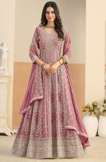 open lace back dress Embellished Baby Pink Long Kameez Salwar in Pakistani Eid Dresses – Nameera  by Farooq