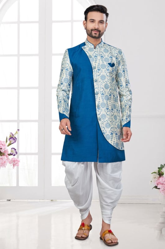 Firozi Wedding Wear Indo Western Outfilt