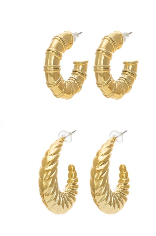 Golden Gold Plated Party Wear Earrings