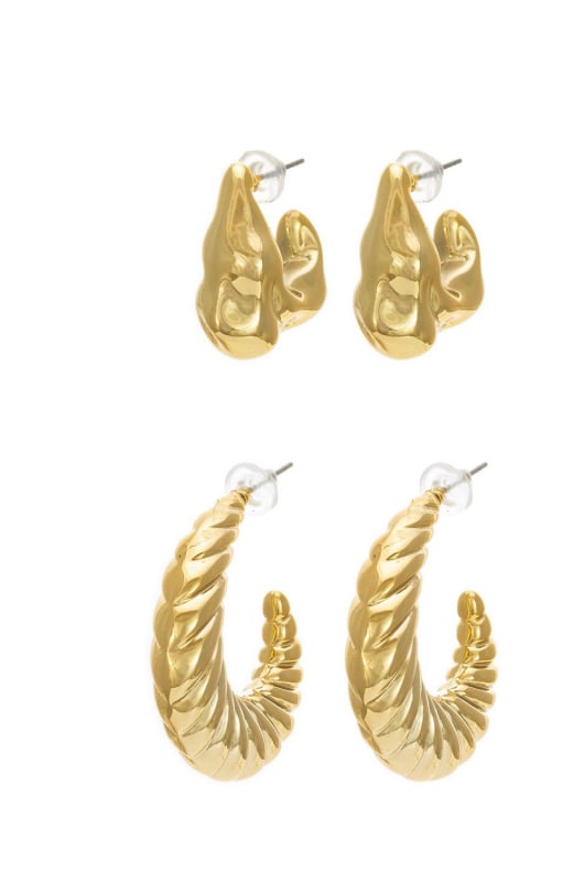 Golden Gold Plated Party Wear Earrings