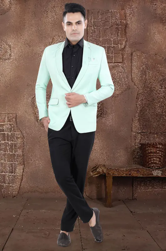green dress masters Callum Sage Green Three-Piece Suit main image 1