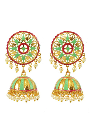 Ethnic Indian Jumki Earrings