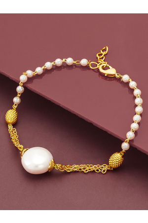 Beautiful Golden Designer Bracelet
