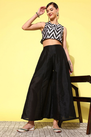 Black Traditional Wear Co-Ord Set