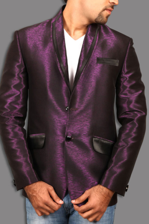 Flamboyant Russell Purple Blazer