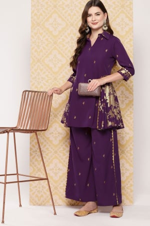 Burgundy Readymde Co-Ord Set