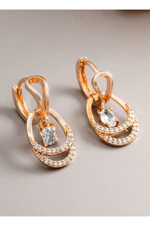 Classy Rose Gold Earrings
