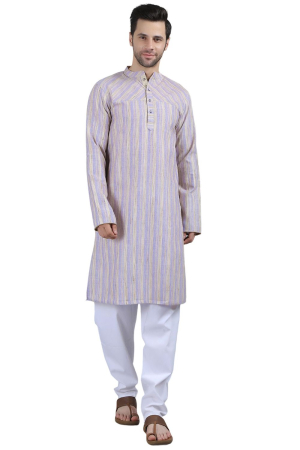 Eid Special Purple Cotton Kurta