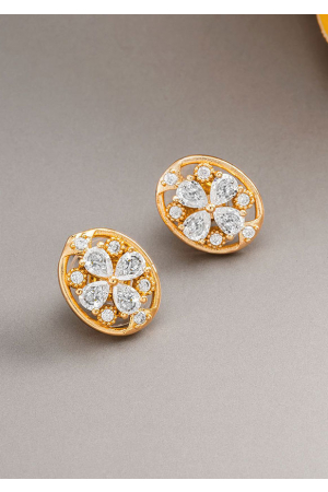 Elegant Rose Gold Earrings