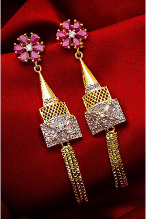 American Diamond Designer Earrings