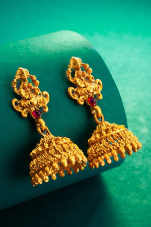 Alloy Base Gold Plated Earrings
