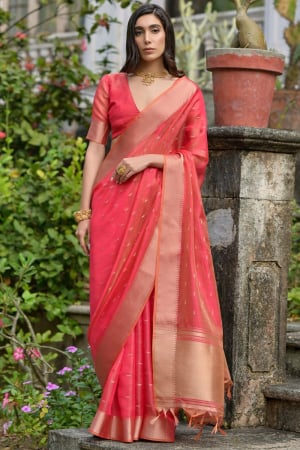 Gajari Woven Kalyani Silk Saree