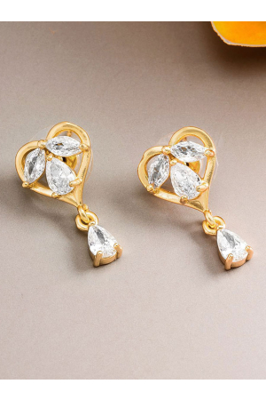 Lovely Rose Gold Earrings