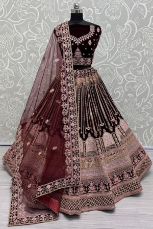 Designer ghagra choli for wedding sales