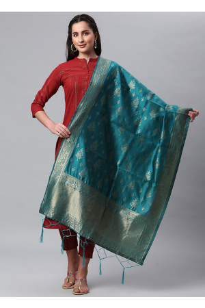 Morpich Banarasi Silk Dupatta