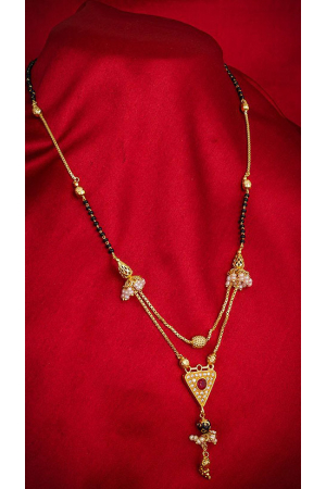 Goldena and Red Mangalsutra