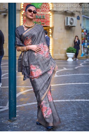 Multicolor Handloom Weaving Viscose Saree