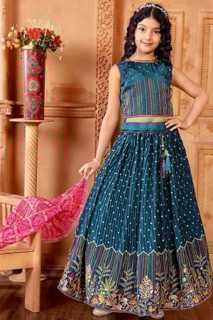 Kids Lehenga Choli Salwar Kameez for Girls Anarkali Dresses for Kids