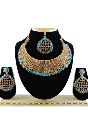 Rama Green Heavy Designer Necklace Set