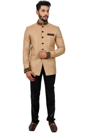 Bisque Beige  Jodhpuri Suit
