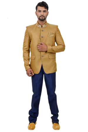 Khakhi Brown  Jodhpuri Suit