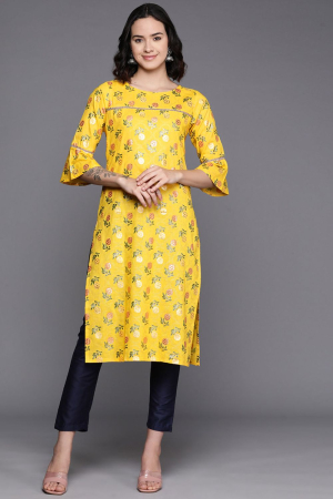 Sunny Yellow Traditional Wear Kurta