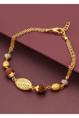 Traditional Golden Designer Bracelet