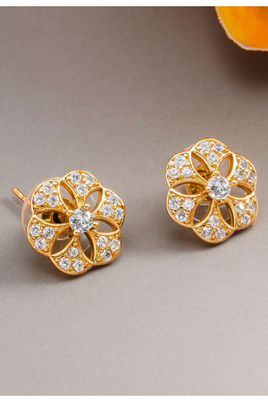 Traditional Rose Gold Earrings