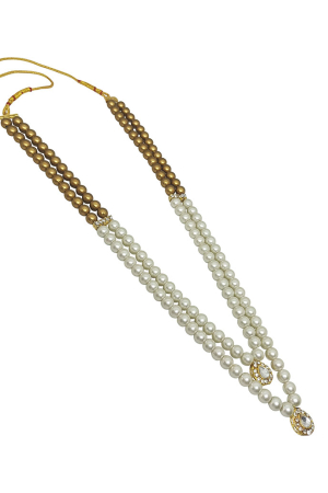 White and Golden Designer Necklace Set