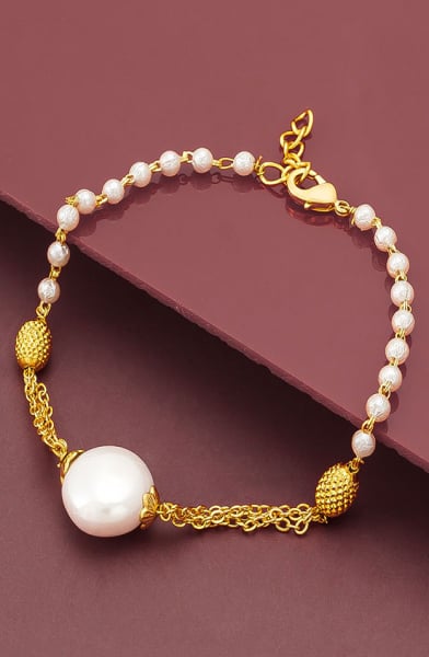 Beautiful Golden Designer Bracelet