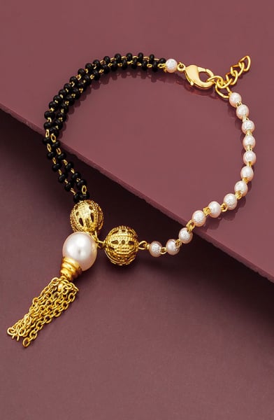 Classy Golden Designer Bracelet