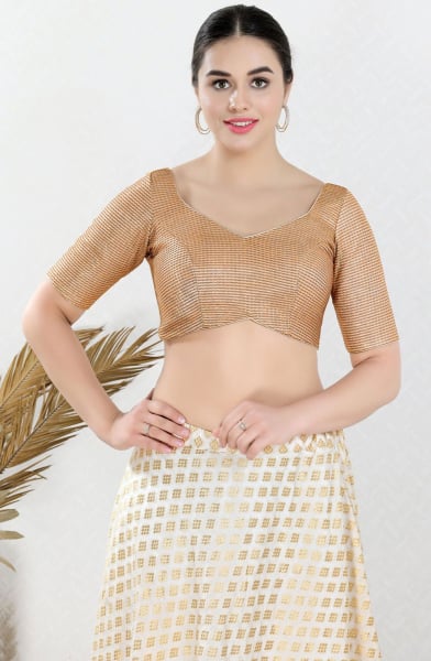 Copper Shimmer Blouse