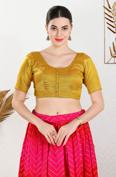 Golden Shimmer Blouse