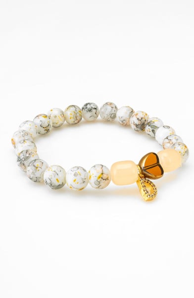 Multicolor Pearls Party Wear Bracelet