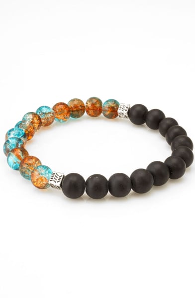 Multicolor Pearls Party Wear Bracelet