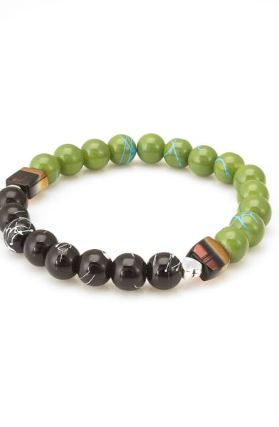 Multicolor Pearls Party Wear Bracelet