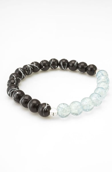 Multicolor Pearls Party Wear Bracelet