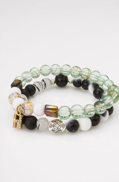 Multicolor Pearls Party Wear Bracelet