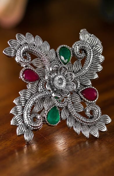 Latest Silver Adjustable Ring