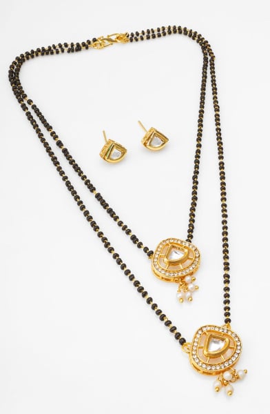 White Brass Mangalsutra