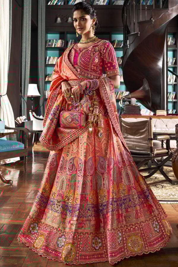 Designer bridal lehenga choli discount