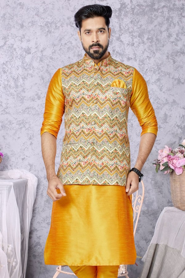 Digital print waistcoat sales