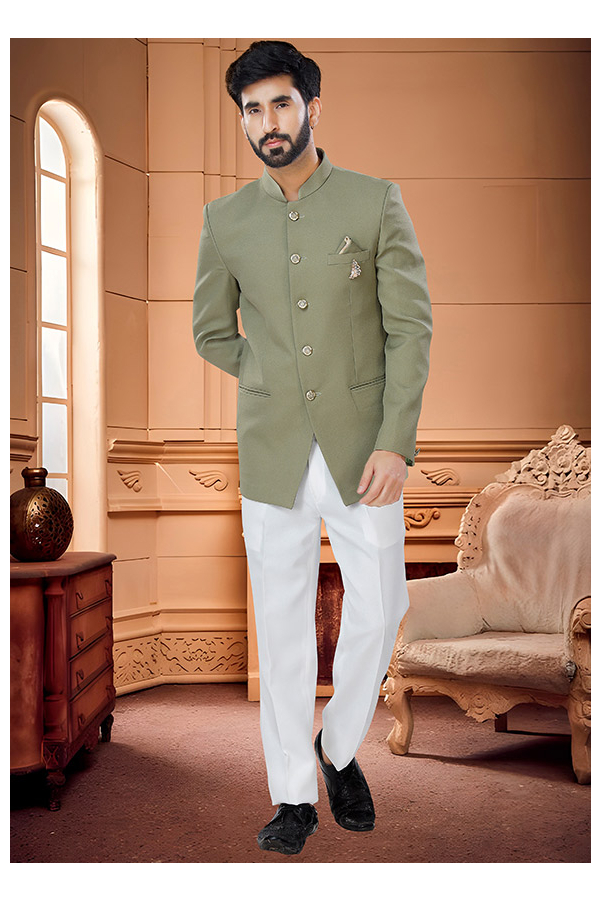 Buy Green Blazers & Waistcoats for Men by VASTRAMAY Online | Ajio.com