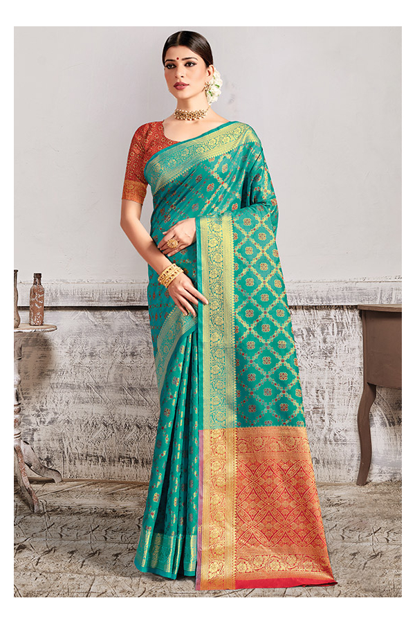 Madhupriya Colour Full Wholesale Full Saree Lace Print Matching Blouse  Sarees - textiledeal.in