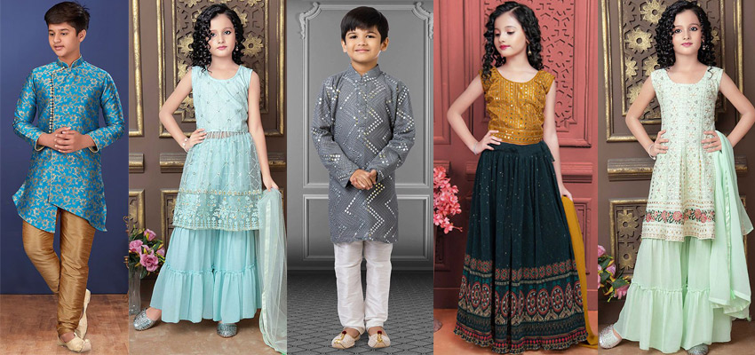 Best and Adorable Indian Ethnic Wear for Kids