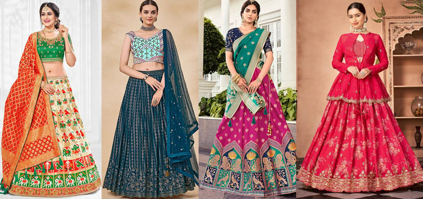 Top Engagement Lehenga Designs for Brides in 2022-23 - Blog 