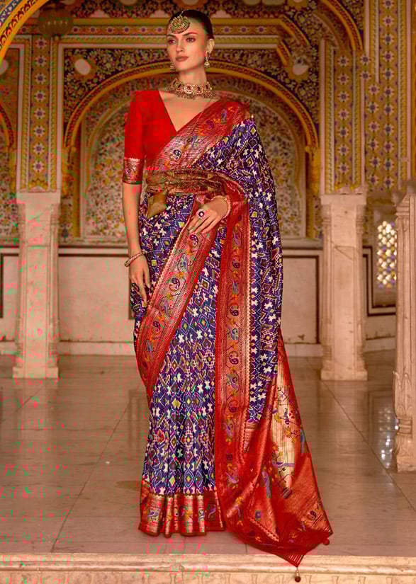 patola saree silk
