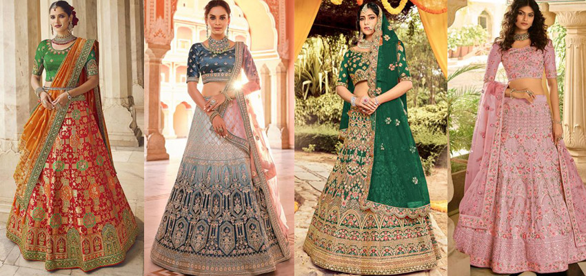10 Latest Bridal Lehenga Choli Designs 